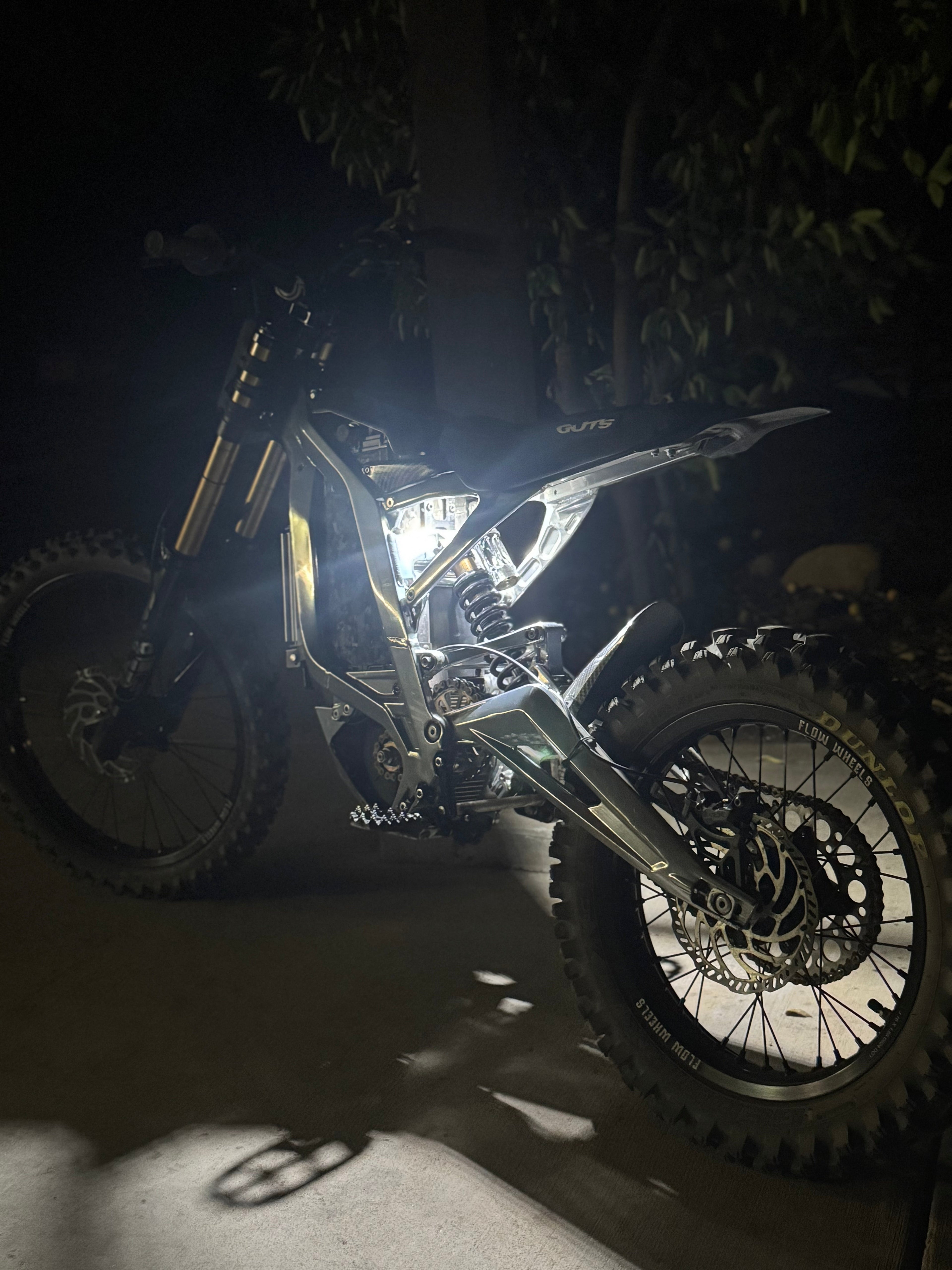 Surron LBX and Eride Rock Light