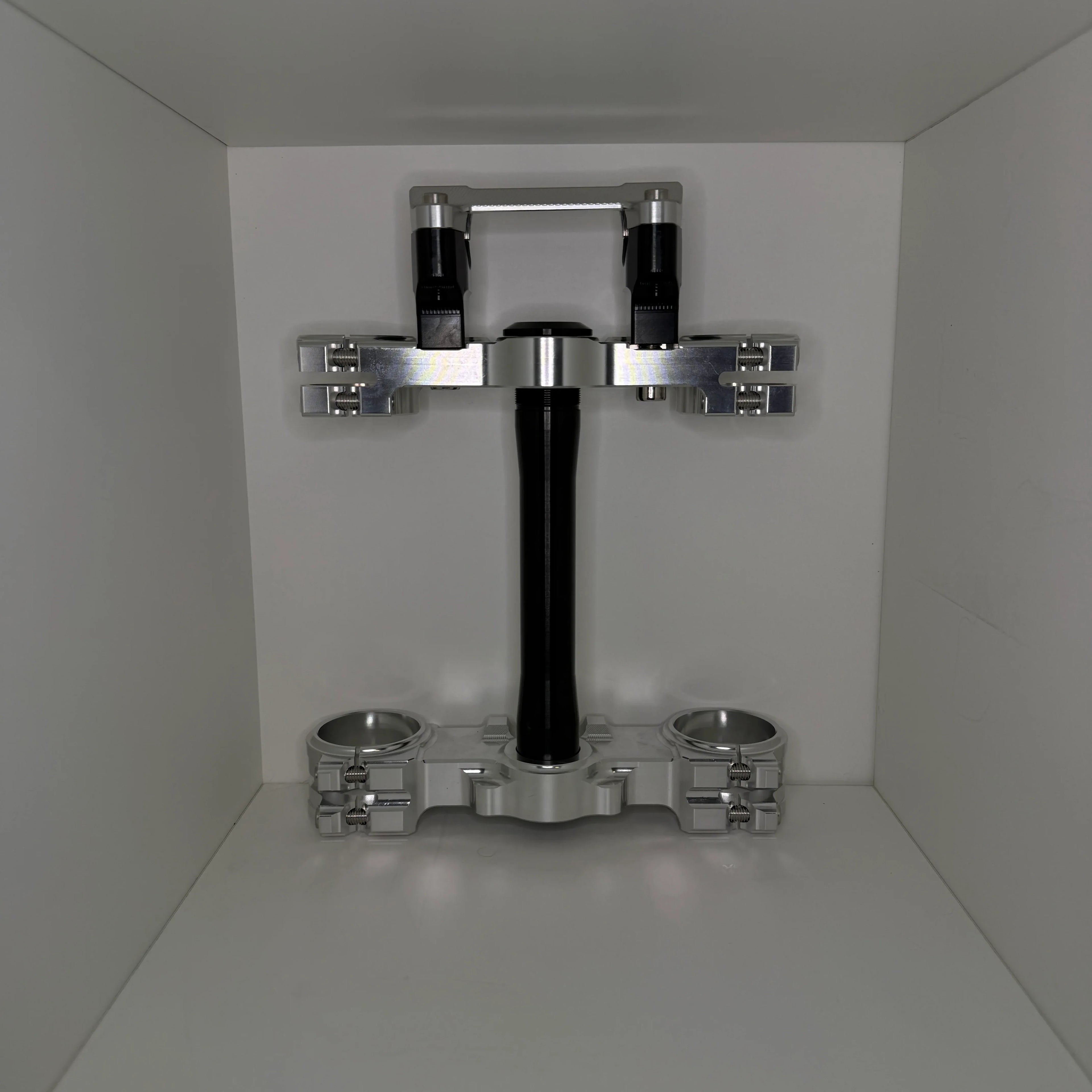 Chrome Ultra Bee Triple Clamp - EMXDesigns