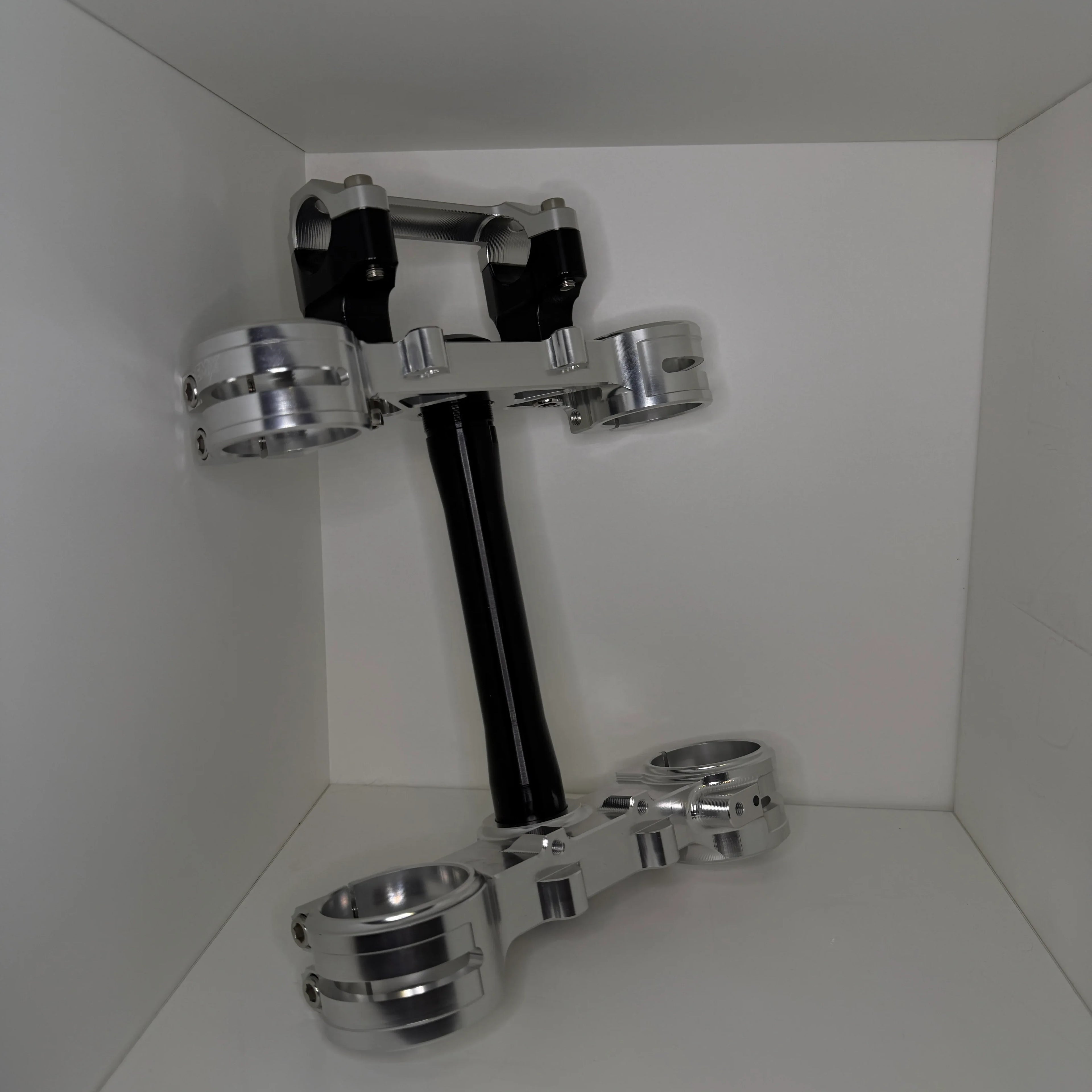 Chrome Ultra Bee Triple Clamp - EMXDesigns