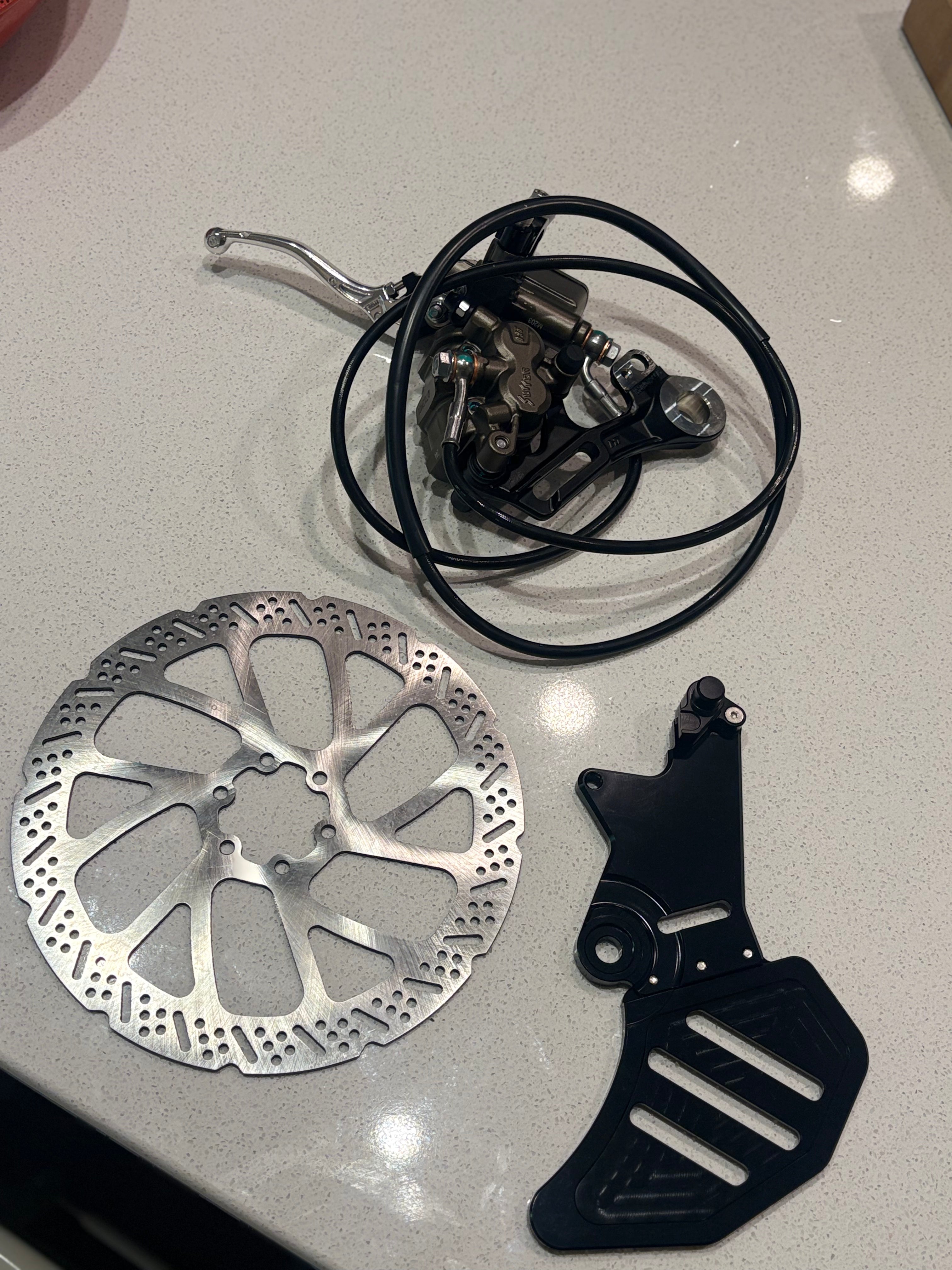Front Moto Brake Kit for Surron, Talaria and E-rides(Preorders 4-6 week production and shipping)