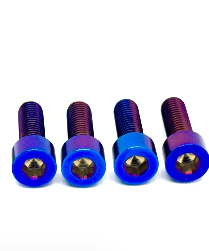 Titanium Tuttio bar clamp bolts